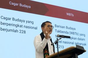 Kuliah umum Menbud di ISBI Aceh