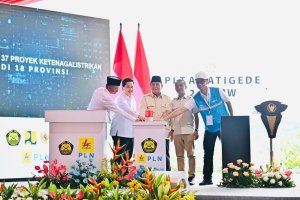 Presiden Prabowo Resmikan Proyek Strategis Ketenagalistrikan Terbesar di Dunia