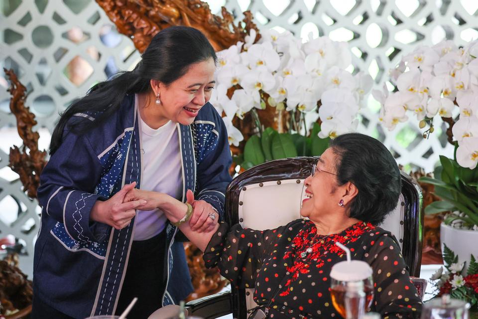 Prabowo Kirim Megawati Anggrek Ucapan Ulang Tahun, Puan Ucapkan Terima Kasih