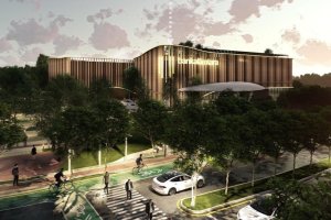 Ilustrasi Kantor Perbankan IKN