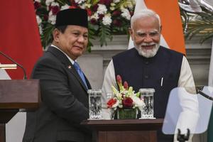 Pertemuan Presiden Prabowo - PM Modi