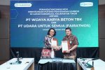 Kerja sama PT WIKA Beton Tbk dan Fairatmos