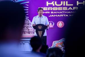 Peresmian Kuil Hindu Murugan Jakarta
