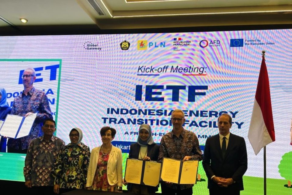 Indonesia Terima Dana Hibah Rp 248 M dari UE dan Prancis untuk Transisi Energi