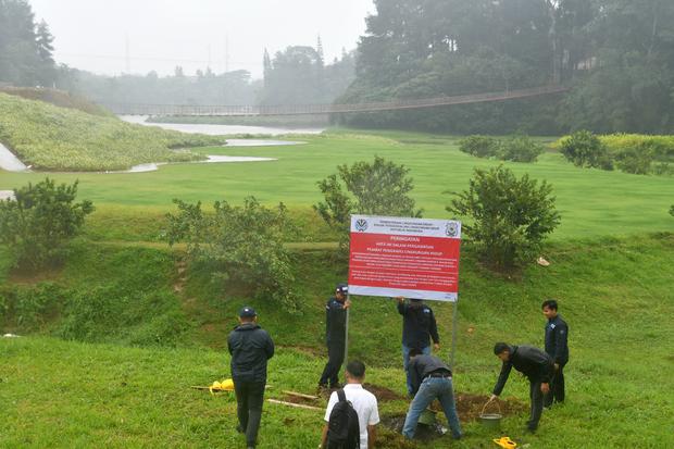 Penyegelan pembangunan KEK Lido Bogor