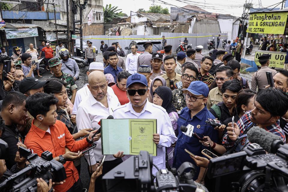 Menteri Nusron: Penggusuran Rumah di Bekasi oleh PN Cikarang Cacat Prosedur