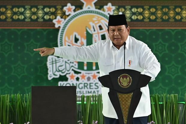 Presiden Prabowo hadiri Kongres Muslimat NU