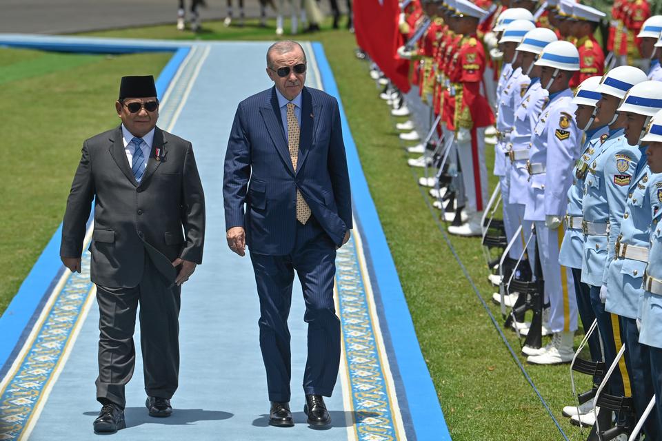 Bertemu Erdogan, Prabowo Minta Kebut Perundingan Dagang dengan Turki