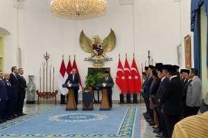 Konferensi Pers Presiden Prabowo Subianto dengan Presiden Turki Recep Tayyip Erdogan