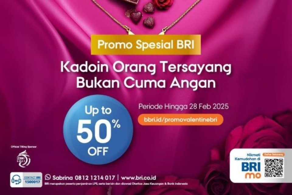 Rayakan Valentine dengan Momen Penuh Kejutan dan Promo Spesial dari BRI 