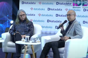 CEO DCI Indonesia Otto Toto Sugiri dalam acara IDE Katadata 2025