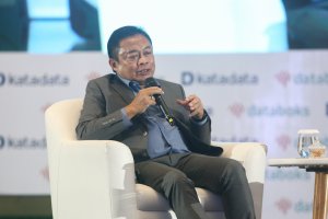 Direktur Utama Telkom Indonesia Ririek Adriansyah 