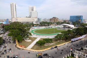 Peresmian lapangan Merdeka Medan