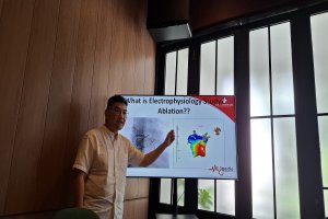 Konsultan Intervensi Jantung dan Aritmia Eka Hospital BSD dr. Ignatius Yansen. Foto: Ade Rosman/Katadata