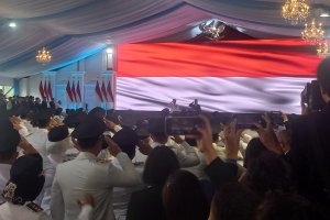 Pelantikan 961 kepala daerah, Kamis (20/2). 