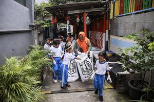 Hari Peduli Sampah Nasional di Jakarta
