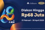 Daftar Promo HUT BCA ke-68