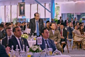 Sejumlah konglomerat turut hadir dalam peluncuran Danantara di Istana Negara, Senin (24/2)