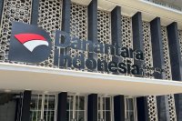 Logo baru kantor Daya Anagata Nusantara, Danantara, Senin (24/2)