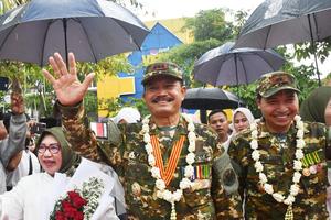 Penyambutan Wali Kota dan Wakil Wali Kota Madiun
