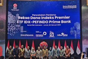 PT Indo Premier Investment Management (IPIM) meluncurkan produk Exchange Traded Fund (ETF) terbaru di Bursa Efek Indonesia, Jumat (28/2).