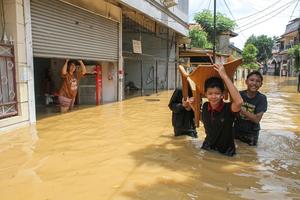 Banjir di Cililitan