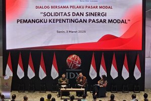 Diskusi BEI dan OJK bersama pelaku pasar, Senin (3/3)