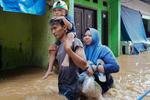 Banjir Jakarta disebabkan hujan deras di Bogor