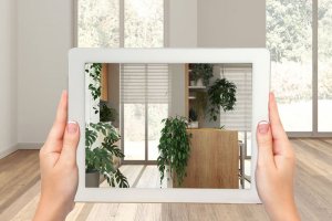 Ilustrasi Virtual Tur Rumah