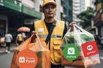 ShopeeFood, GoFood, GrabFood