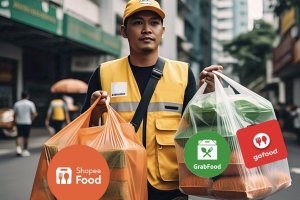 ShopeeFood, GoFood, GrabFood