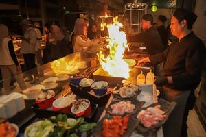 Aneka menu buka puasa di hotel