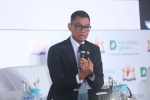 Direktur Utama PLN Darmawan Prasodjo dalam IGEID2025