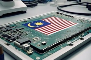 Ilustrasi pengembangan cip Malaysia