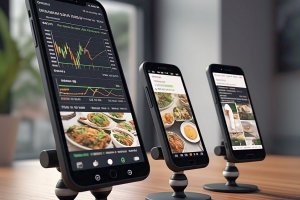 Konten influencer tentang saham, makanan, dan skincare