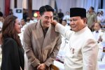Ifan Seventeen bersama Presiden Prabowo Subianto