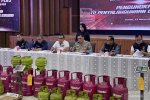 Konferensi pers dugaan penyalahgunaan liquefied petroleum gas atau LPG 
