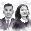 Edwin Nurhadi dan Vitasari Anggraeni