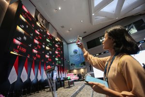 IHSG ditutup melemah 248,56 poin atau 3,84 persen