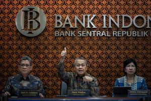 Konferensi pers Bank Indonesia