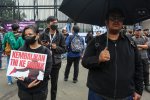 Demo Menolak Pengesahan RUU TNI di Depan Gedung DPR