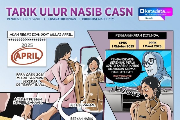 KOMIK: Tarik Ulur Nasib CASN