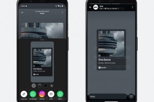 Ilustrasi Pembaruan Fitur WhatsApp Berbagi Musik Spotify 