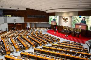 Rapat paripurna penutupan masa sidang DPR