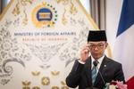 Pertemuan Menlu Indonesia dengan Menlu Prancis