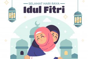 Pantun Ucapan Idul Fitri Bahasa Jawa