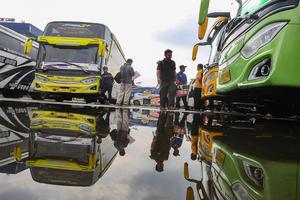 Pemberangkatan mudik gratis Kemenhub