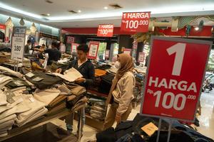 Pusat perbelanjaan ramai jelang Idul Fitri di Yogyakarta