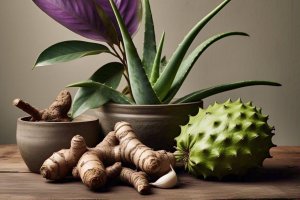 Ilustrasi Obat Herbal Wasir
