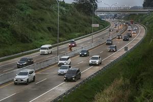 Skema satu arah arus balik di Tol Trans Jawa